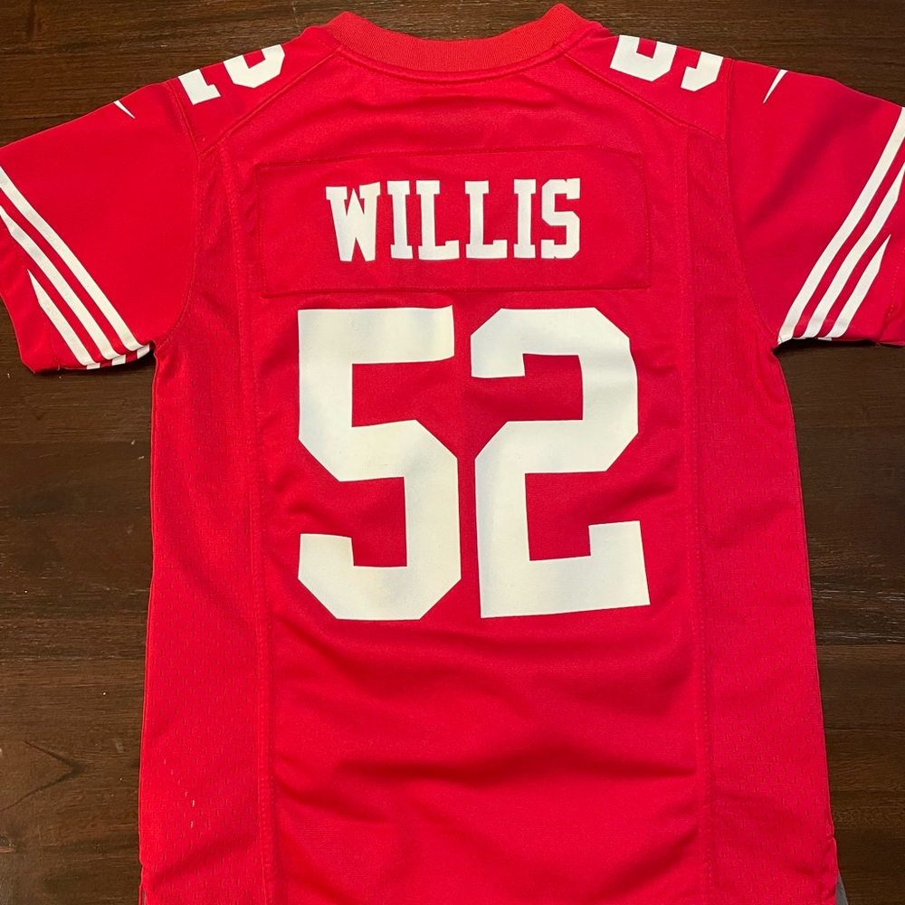 SF 49ers Patrick Willis jersey Nike